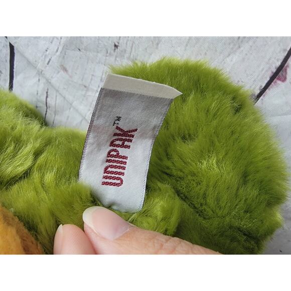 Unipak Plush Turtle Green Brown Stuffed Animal Lovely 11in W/paper Tags - Picture 6 of 8